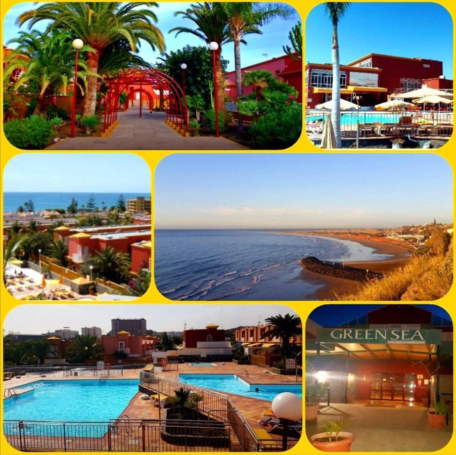 Ferienwohnung Top1 Green Sea Bungalow Jardin Maspalomas  Exterior foto