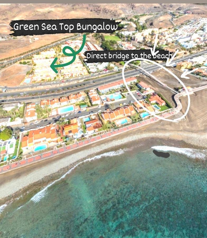 Ferienwohnung Top1 Green Sea Bungalow Jardin Maspalomas  Exterior foto