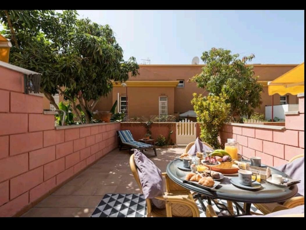 Ferienwohnung Top1 Green Sea Bungalow Jardin Maspalomas  Exterior foto
